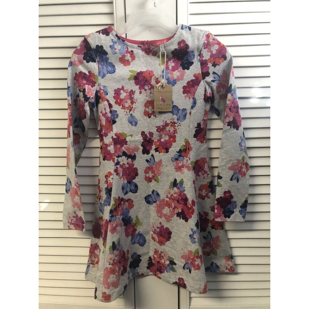 🆕 Joules size 9-10 Floral Long sleeved Dress